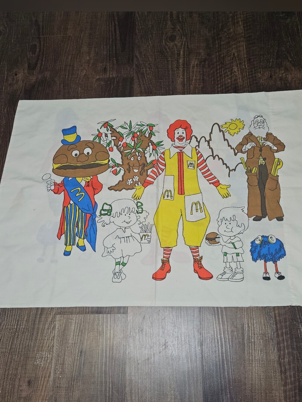 Vintage McDonaldland Standard Pillow Case